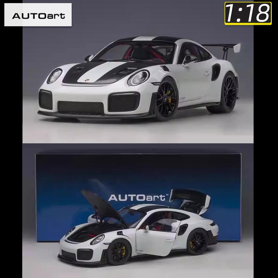 AUTOart 1/18 ポルシェ 911 (997) GT2 RS シルバー 1/18 AUTOart Porsche 911 (997) GT2 RS (Silver) Car Model