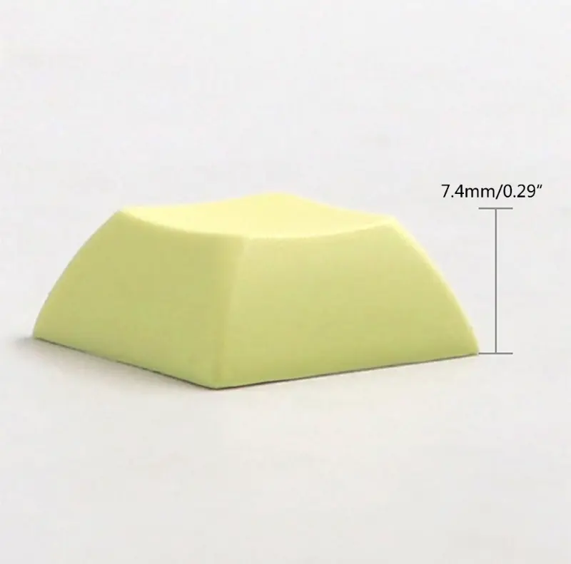 20PCS DSA 1U Keycap Set PBT Blank Keycaps DSA Profile 1U Height Keycap Set For Gaming Mechanical Keyboard image 6