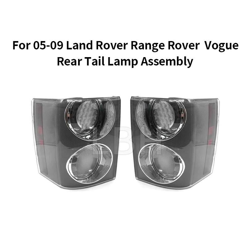 

Подходит для Land Rover Range Rover Vogue L322 светодиодный tail светильник задний фонарь в сборе, стоп-сигналы, копченые черные задние фонари