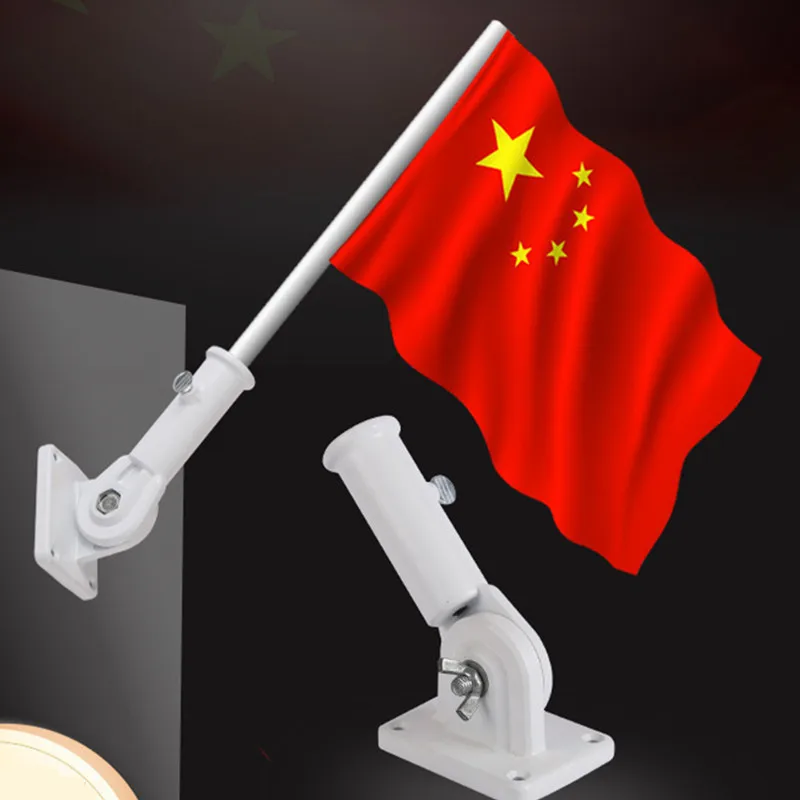 Flagpole Withstand Wind Aluminum Alloy Flagpole Bracket Wall