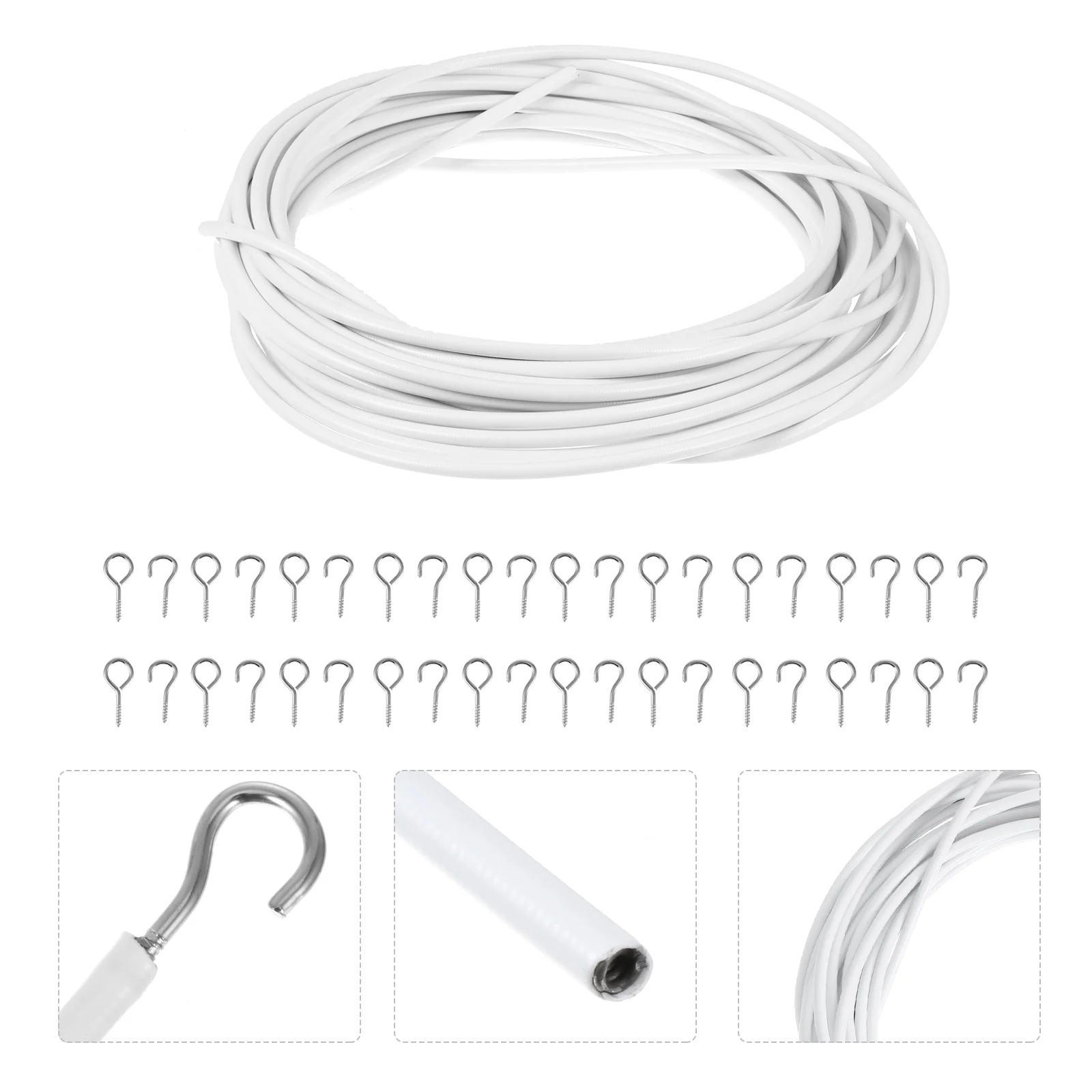 

Meters Curtain Picture Hanging Wire Curtain Rope Curtain Hanging Cord Window Curtain Strings Curtain Rings Curtain Cord