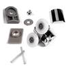 4Pcs Shower Door Wheels 23Mm Shower Door Rollers Heavy Duty Zinc Alloy Dual Wheel For Both Flat Sliding Shower Doors 6