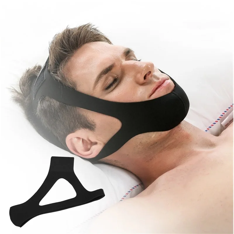 Sangle de ruisseau triangulaire anti-taille pour hommes et femmes, protège-dents, meilleure haleine, santé, anti-ronflement, bandage d'aide au sommeil, cadeaux 2