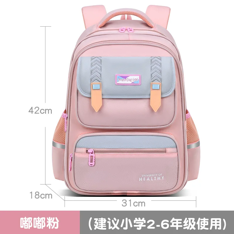 Kids Orthopedic Backpack  waterproof Children School Bags For Girls Boys Backpack schoolbag Primary School backpack mochila