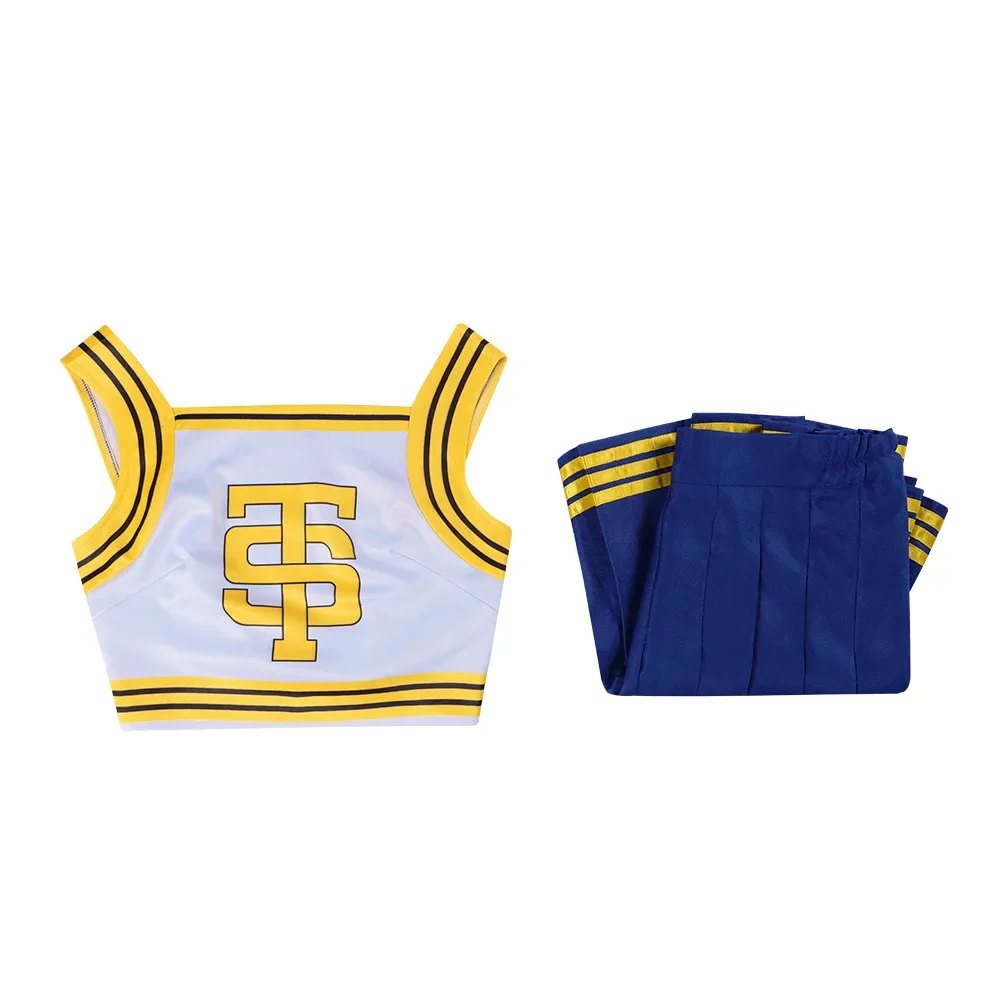 thumbnail image 1 of Uniforme de cosplay de la animadora Taylor Swift, traje de animadora TS Shake It Off, disfraz de fiesta de Halloween para chicas de secundaria, 1 of 5