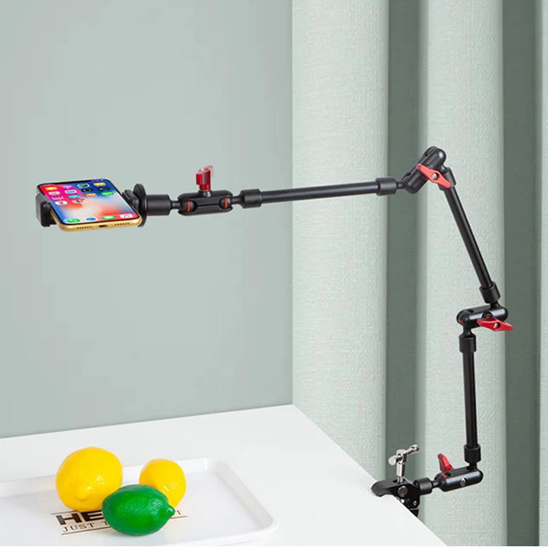 

Flexible Tripod for Mobile Phone Telephone Desktop Aluminum Tripie for Cellphone Smartphone Camera Video Recording Photography