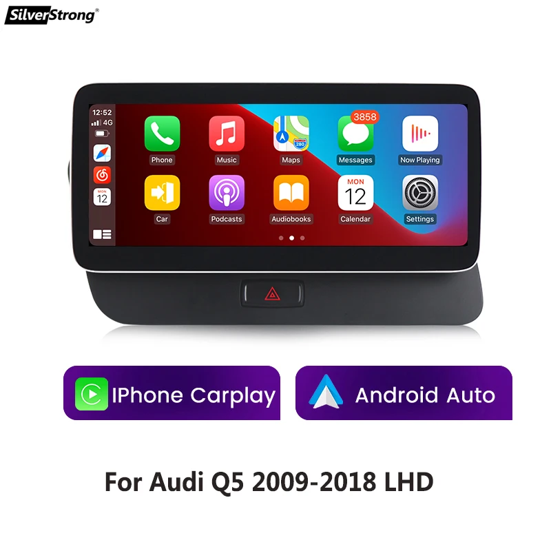 Aggiornamento Carplay Per Audi Q5 Android Auto Screen 2009-2018 Lhd Rimane Oem Radio Swc Linux Os