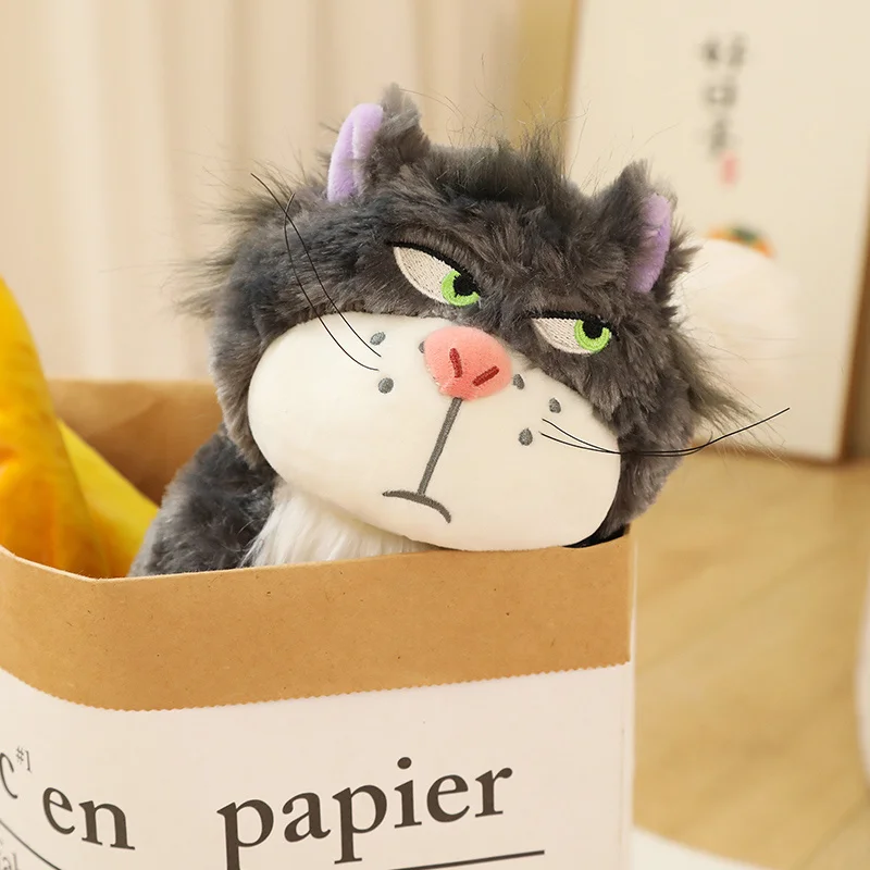 دمية لوسيفر القطيفة | القط الغاضب من فيلم سندريلا...