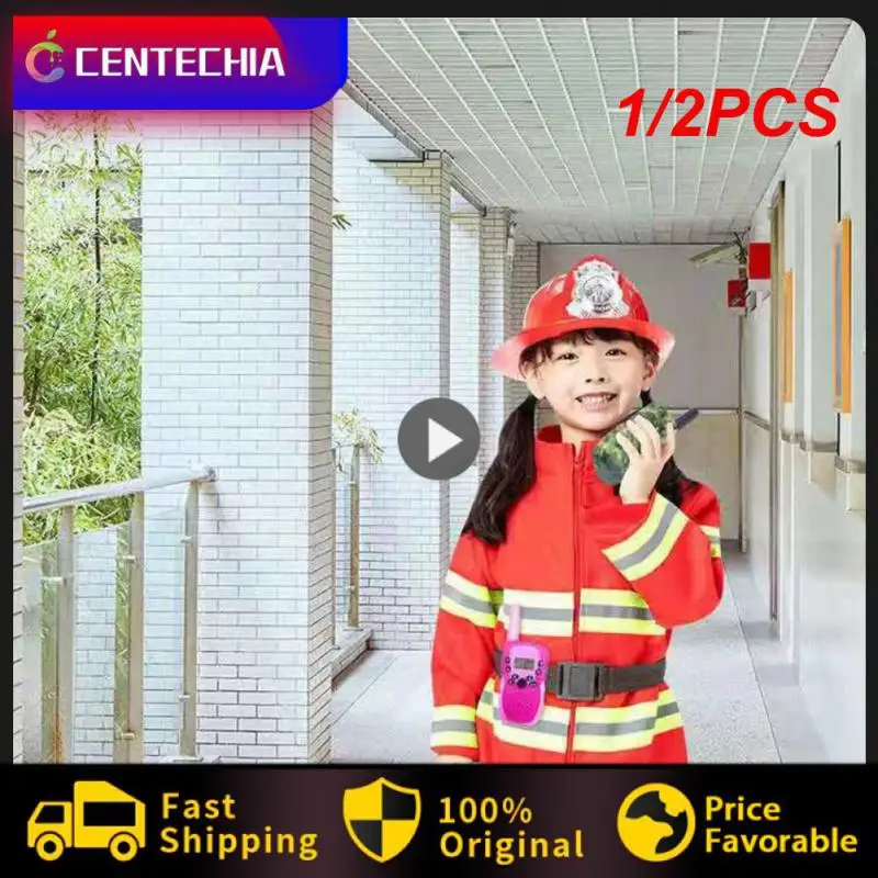 

1/2PCS Mini Kids Walkie Talkie Handheld Transceiver 6KM Receiver Two Way Radio Walkie-Talkie Radio Comunicador Toys For Boys