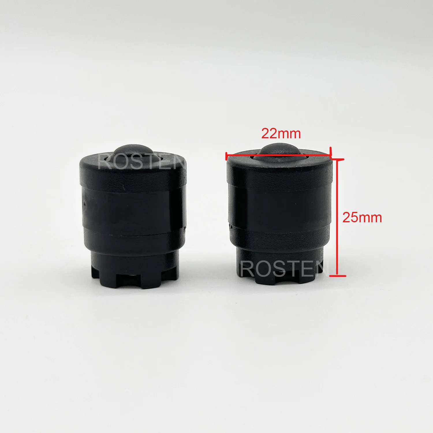 10PCS 22X25mm 1704A0014 Top Ball Valve Replacement for BIESSE CNC Vacuum Blocks Suction Cups