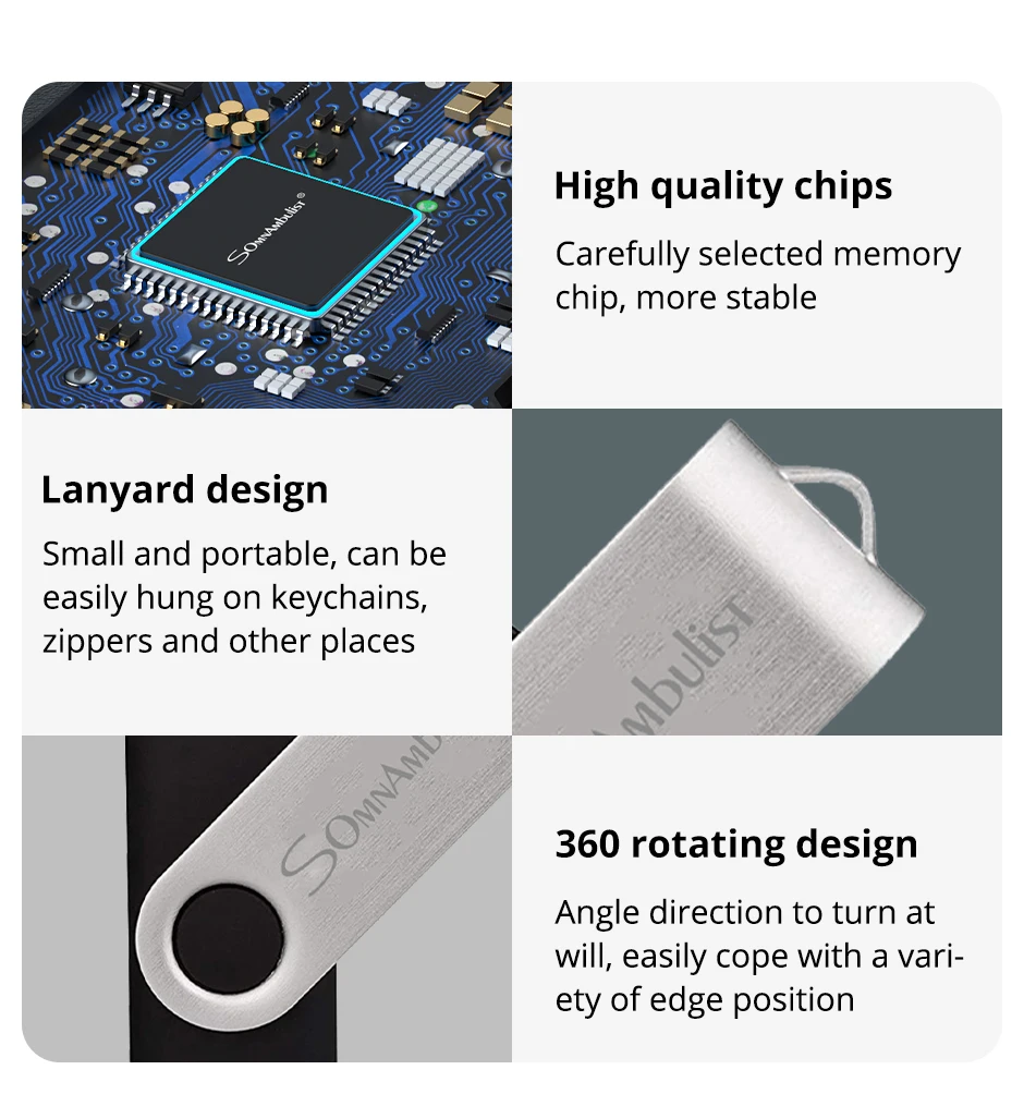 SomnAmbulist Pen Drive 32 GB 64 GB 128 GB High Speed USB2.0 für PC Mobile Mini Pen Drive 16 GB 32 GB USB-Flash-Laufwerk 64 GB 8 GB 4 GB – Detail 7