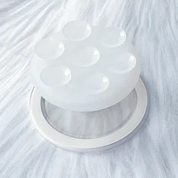 Versatile Magnetic Suction Cup Phone Holder and Stand (Transparent)