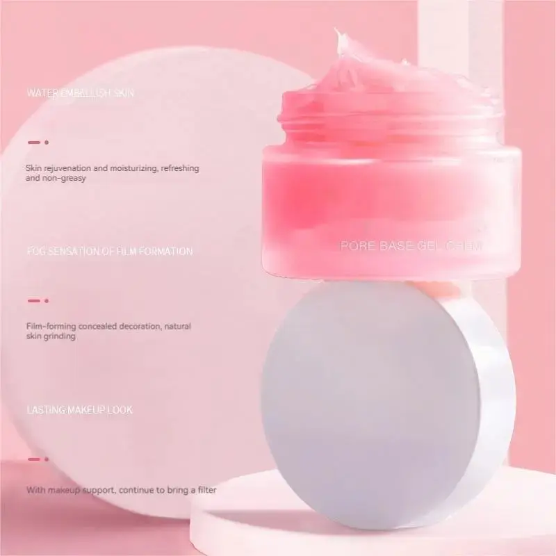 Pore Primer Makeup Base Lasting Hydration Moisturizing Brightening Isolating Makeup Base Moisture Care Natural Peeling