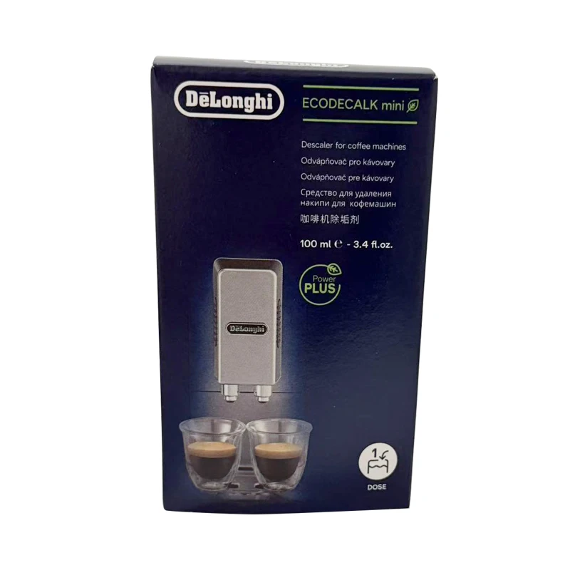 커피 머신용 DELONGHI ECODECALK MINI 100ML 디스케일러 싱글 팩