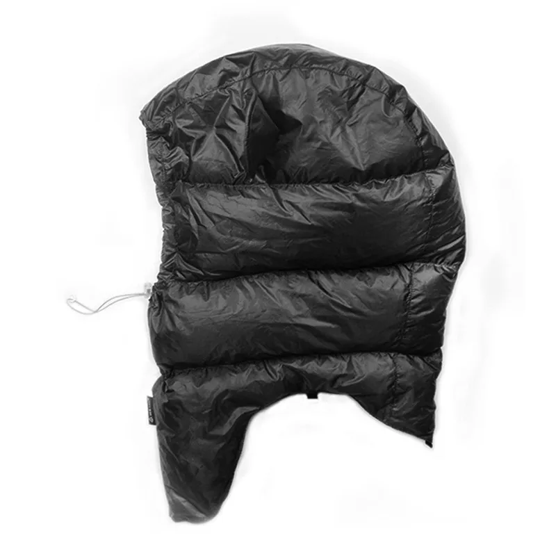 Goose Down Hat Ice Flame Down Hat Outdoor Accessories for Sleeping Bag Hiking Mountaineering