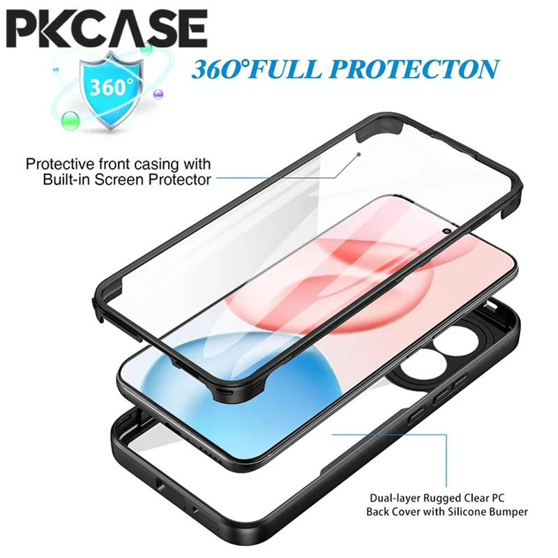 Ultimate 360-Degree Shockproof Screen Protector Case - Full Coverage Phone Cover