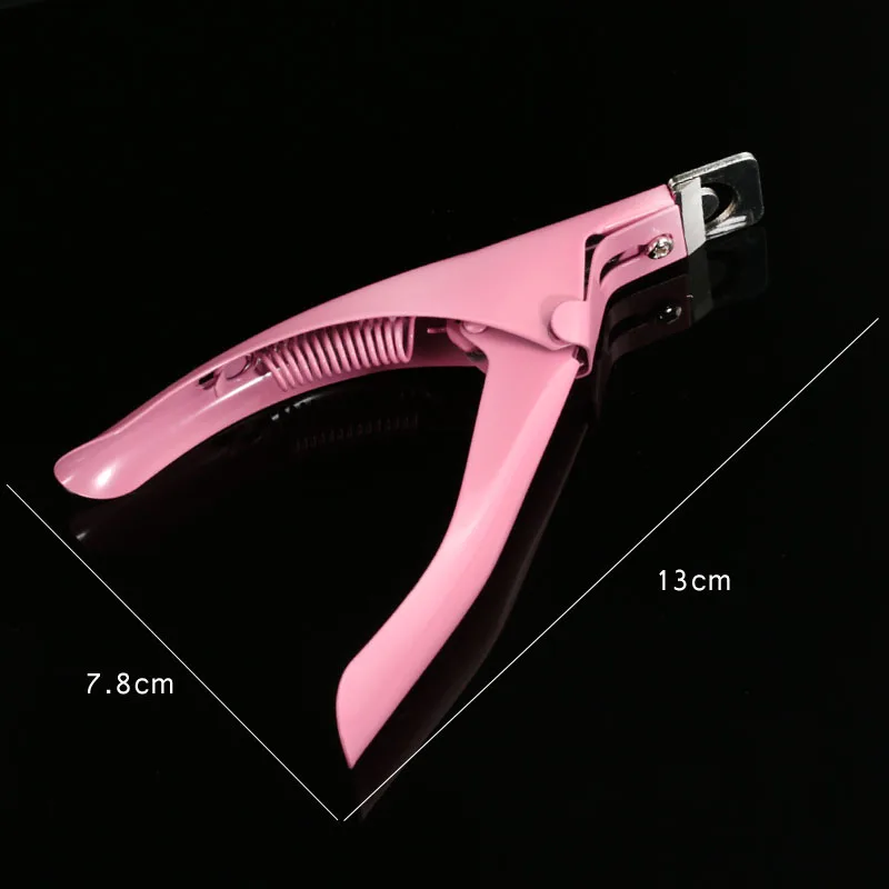 Valse Nagelknipper Manicure Klem Clippers Speciale Type U Woord Gesneden Valse Manicure Gereedschap Cut Clipper Nail Manicure Gereedschap