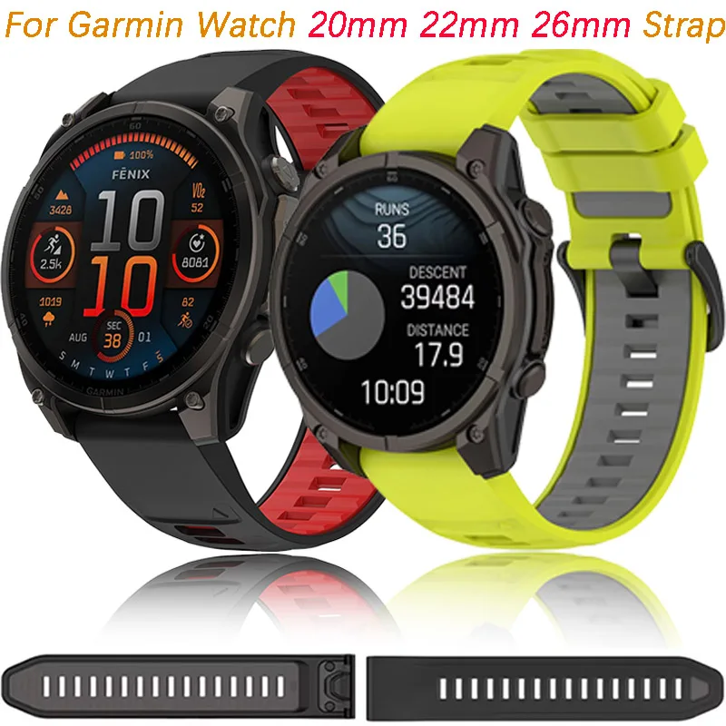 Premium Silicone Bracelet Band for Smartwatches - Versatile & Durable Strap