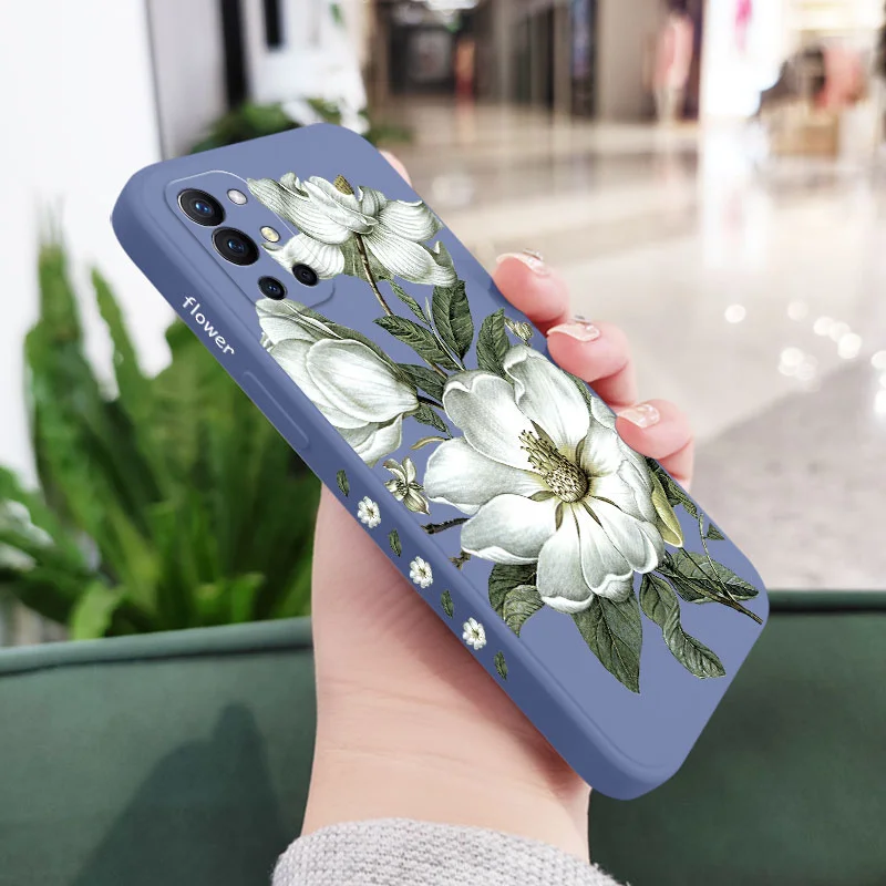 Wild Flowers Liquid Silicone Phone Case