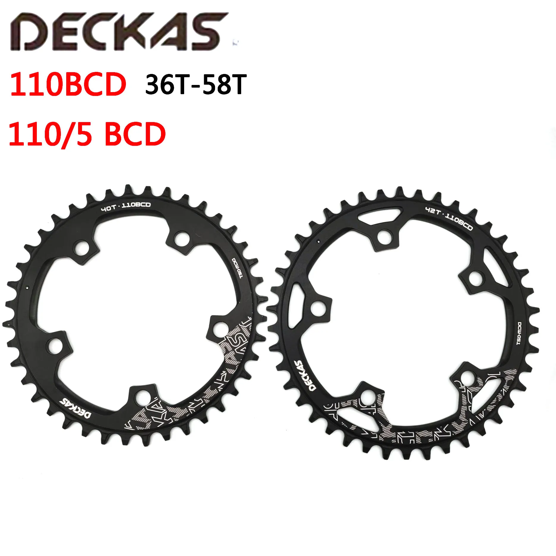 DECKAS ε ũ    üθ, ø  ü, SRAM ũũ  ǰ, 110BCD, 5 Ʈ, 52T- 36T
