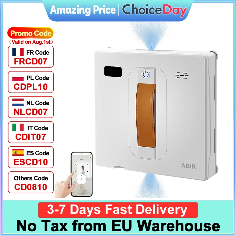 Robot okienny ABIR WD8 z EU za $81.17 / ~306zł