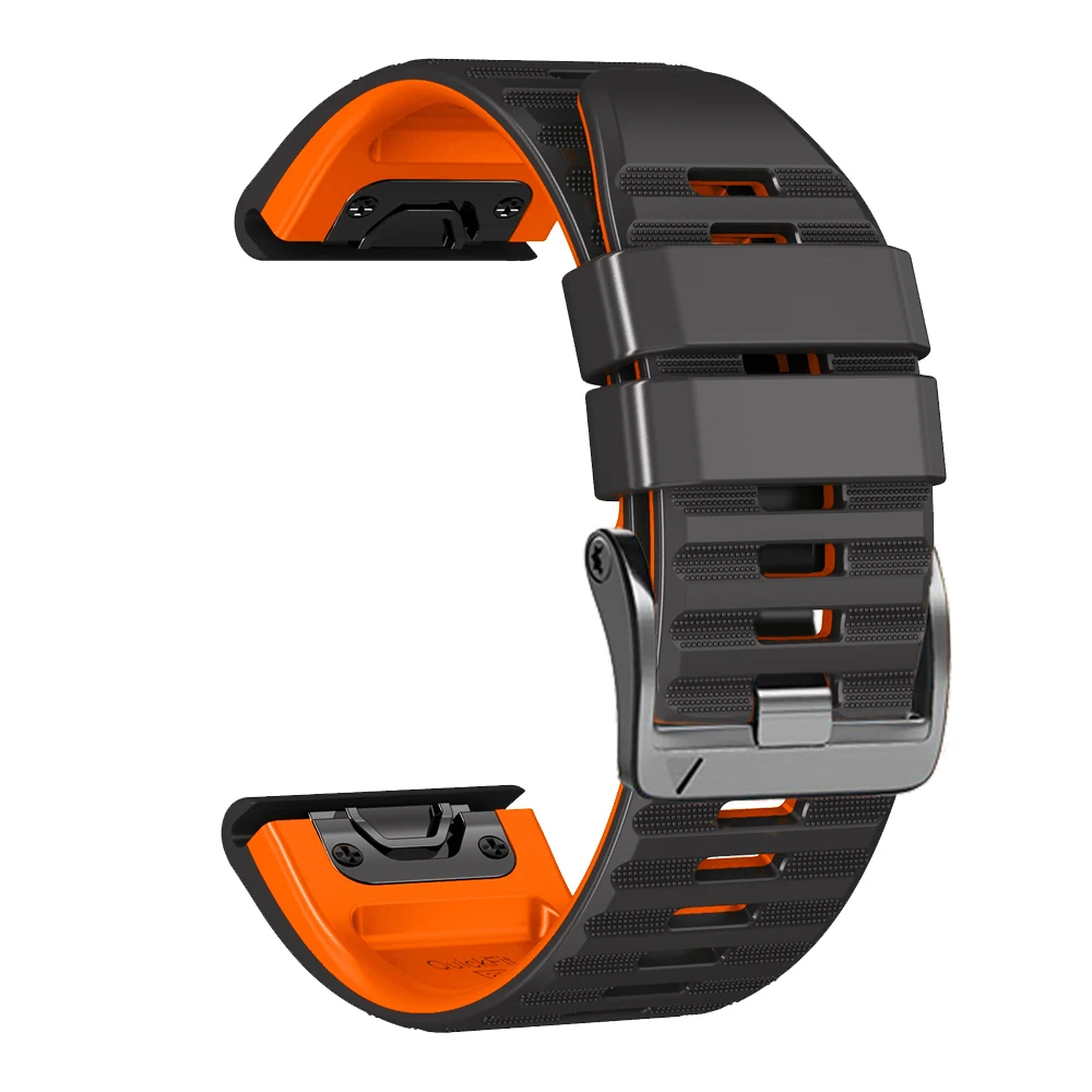 QuickFit Silicone Watchband Bracelet - Premium Strap for Garmin Fenix & Enduro Series