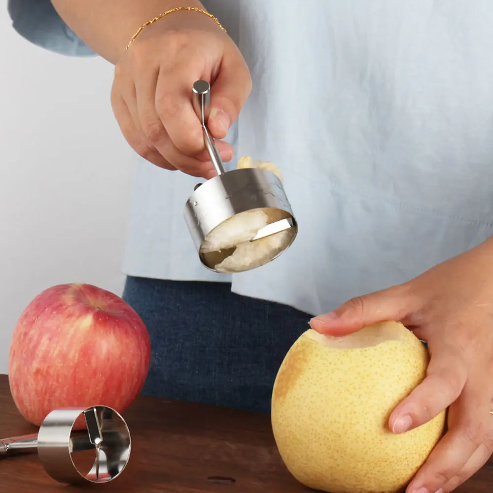 Hot Stainless Steel Apple Corer Pear Fruit Vegetable tools Core Seed  Remover Cutter Seeder Slicer Knife Kitchen Gadgets Tools - Price history &  Review, AliExpress Seller - kmemy Store