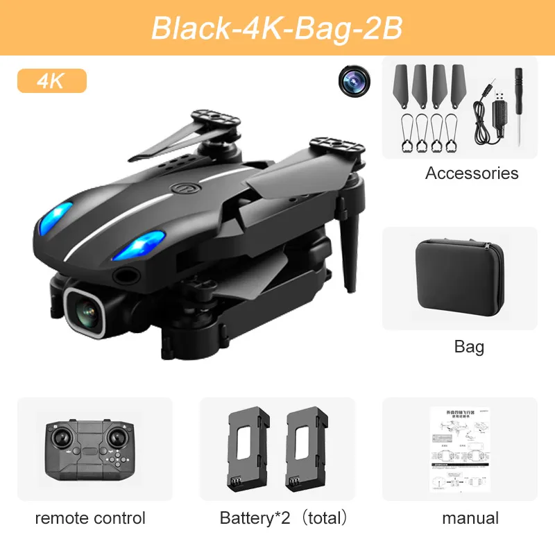 2022 New KY907 Pro Mini Drone 4K Professional HD Dual Camera Obstacle Avoidance Quadcopter RC Helicopter Plane Toys Dron PK E99 RC Quadcopter store near me RC Quadcopter