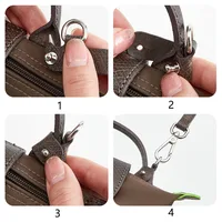 Sangle de sac à bandoulière de remplacement pour Longchamp Terra Mini, sangle d'épaule sans poinçonnage, accessoires de sac de Modification 3