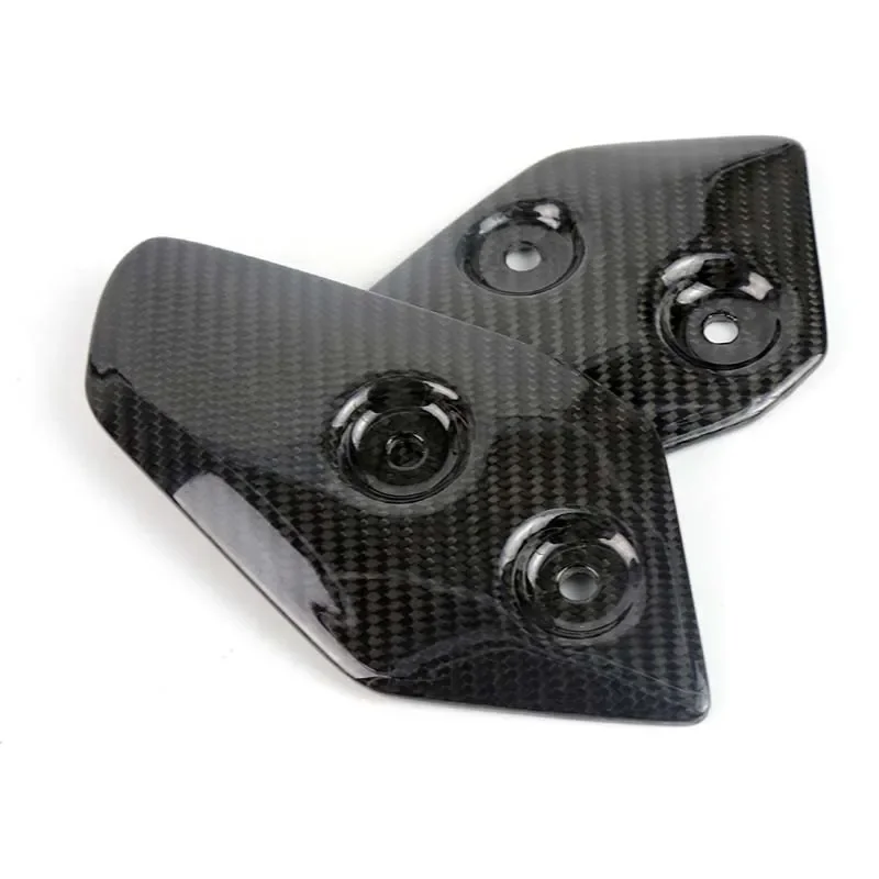 

Мотоциклетные аксессуары 3k подставки для ног из углеродного волокна Защитная крышка для пятки для Yamaha MT-07 MT07 FZ07 MT 07 2013-2017