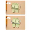 1/2/3PCS Wall Mounted Shoe Rack Foldable Shoes Hanger Slippers Drain Storage Rack Shelf Shoe Hanging Holder Bathroom Organizer 3