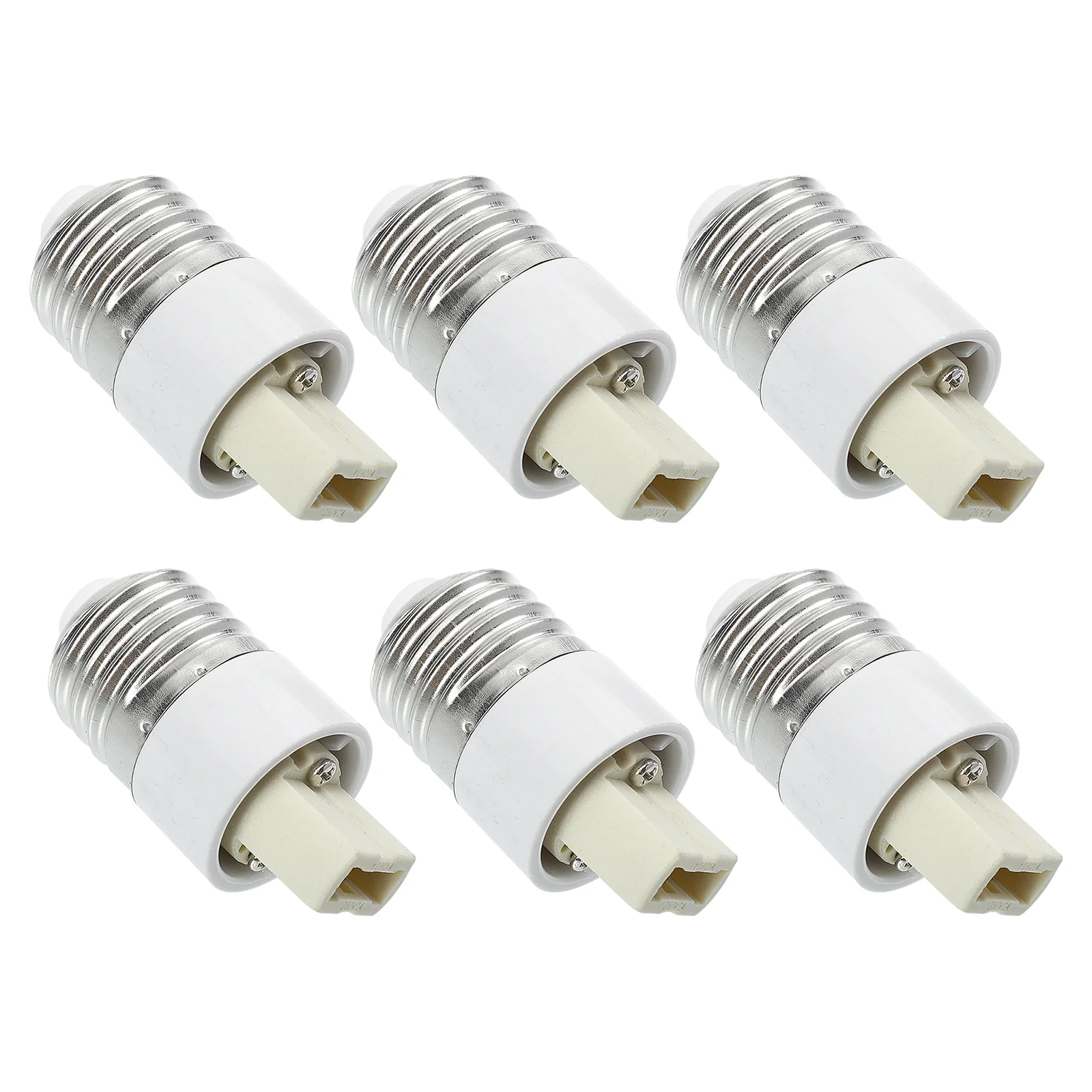 

6pcs Bulb Adapter Lamp Base Converters Lamp Holder Adapter (E27 to G9)