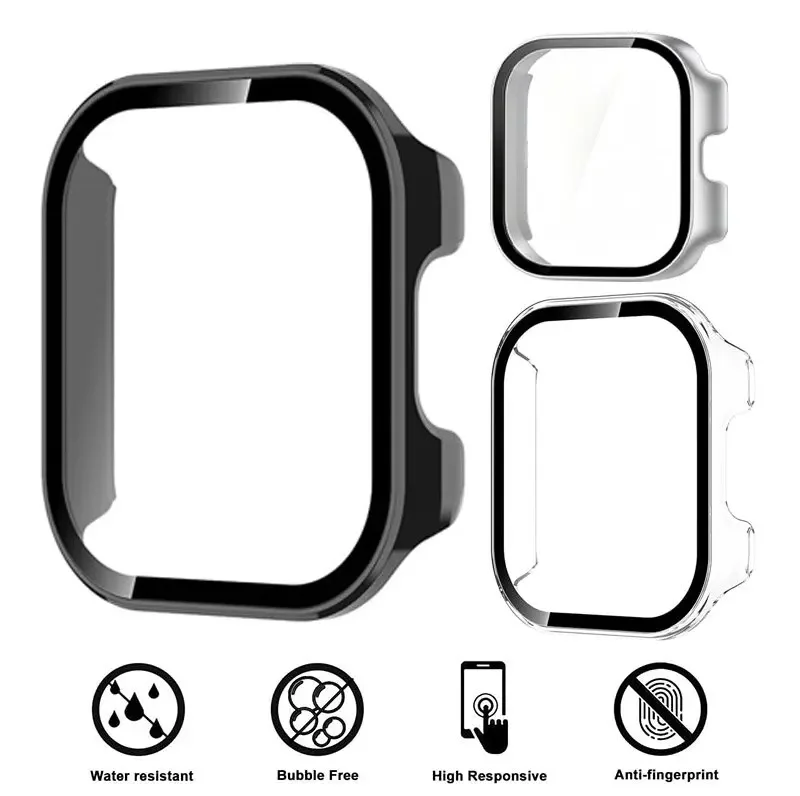 Versatile Sport Band with Clear Tempered Glass Case and Protective Cover