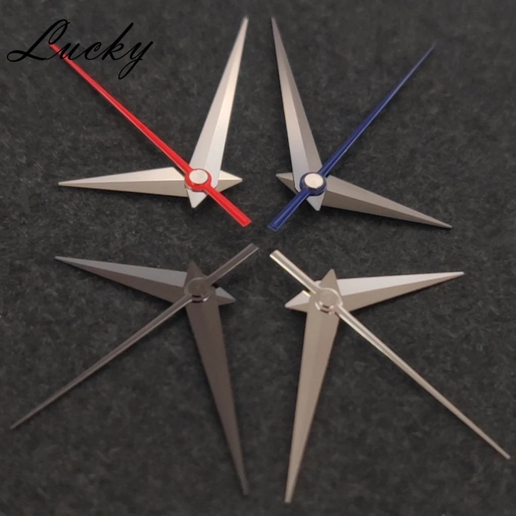 Watch accessories NH35 NH36 hands silver black fit NH35/NH36/4R/7S movement
