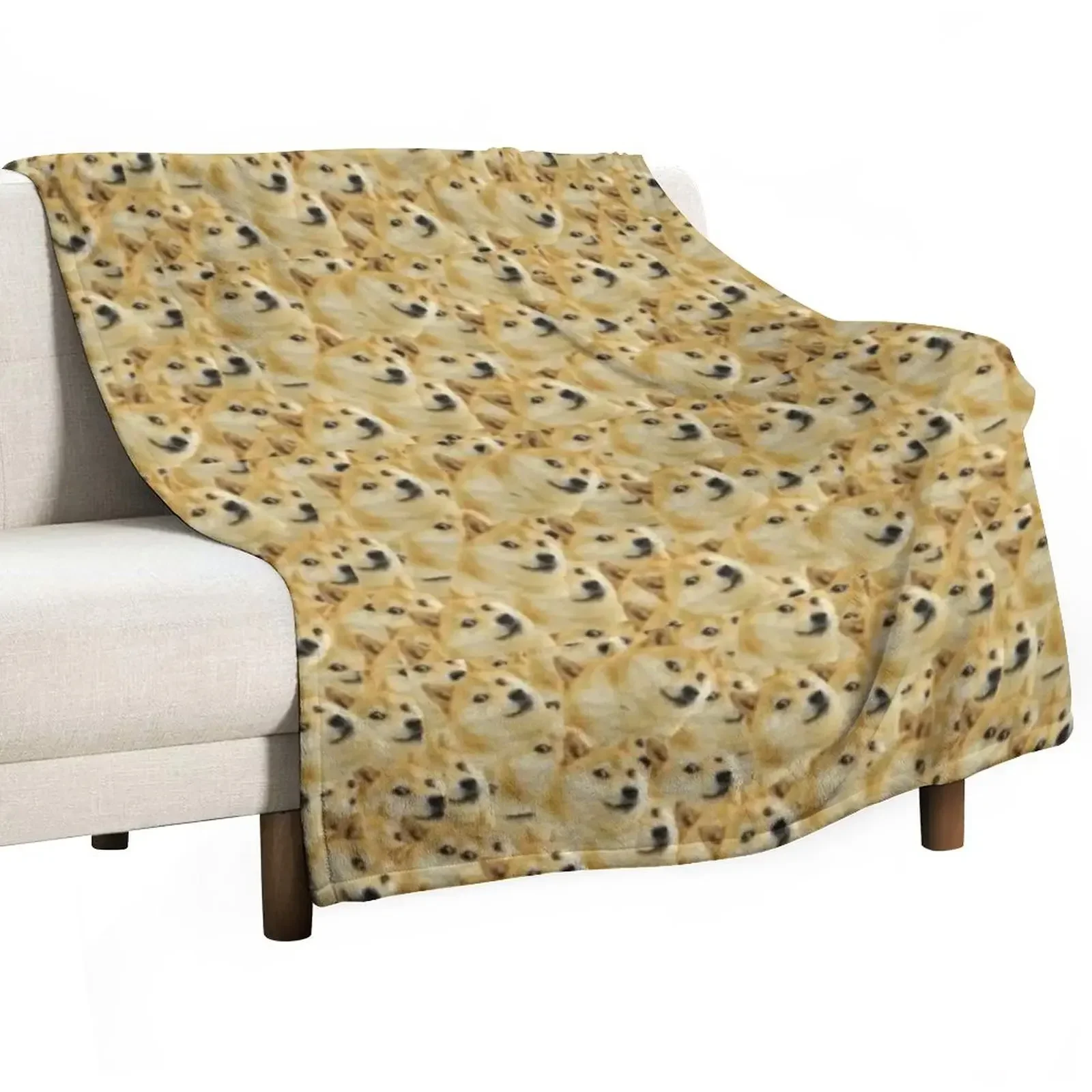 

doge meme Throw Blanket Kid'S Single decorative Blankets