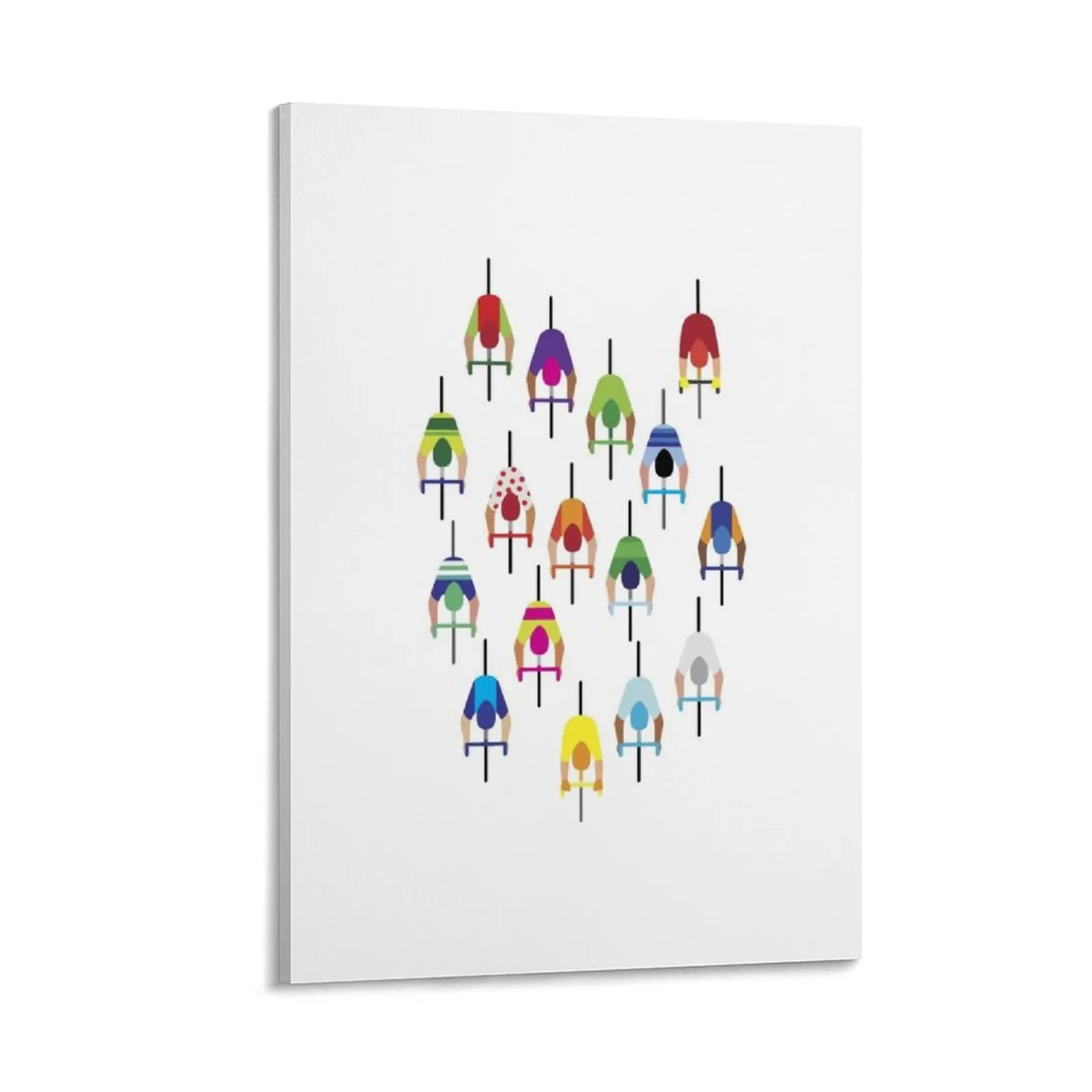 

The Peloton – Cyclists Canvas Painting office decoration Decoration home