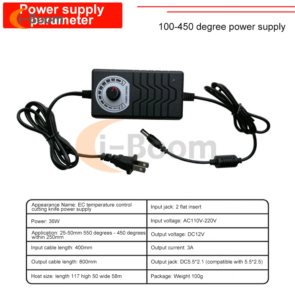 AC110V 220V 전기 가열 칼 전기 폼 커터 펜 휴대용 커터 스티로폼 100 ℃ 450 ℃ 온도 조정