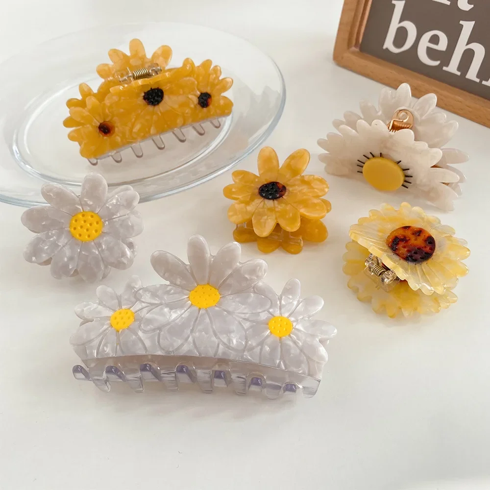 Рисунок 4 - Летняя серия маргариток заколки