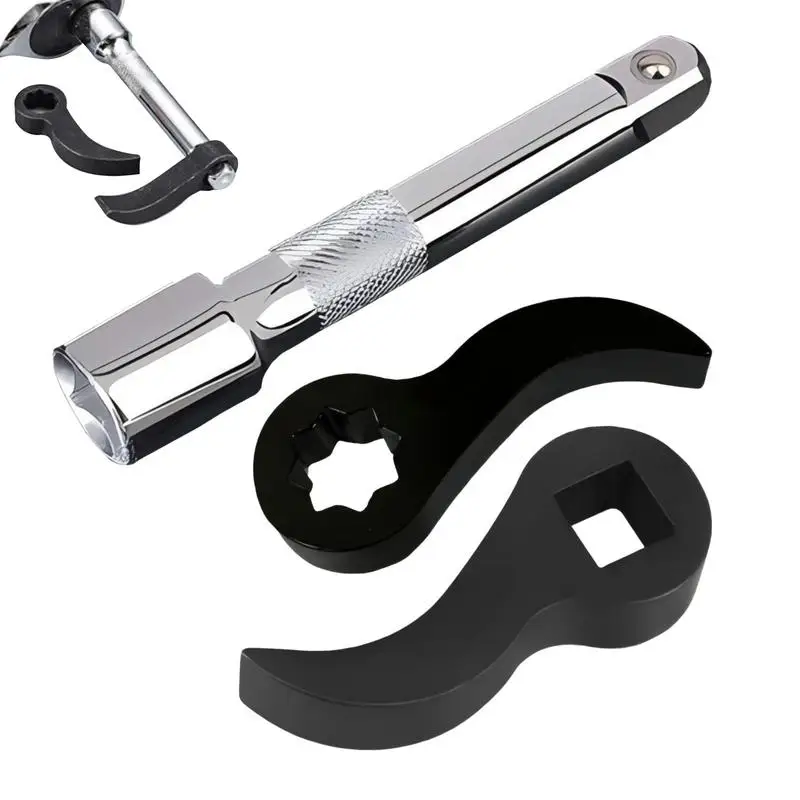 Prybar Wrench Adapter Tight Space Wrench Crow Bar Adapter Portable Crowbar Head Tool For Home Small Spaces