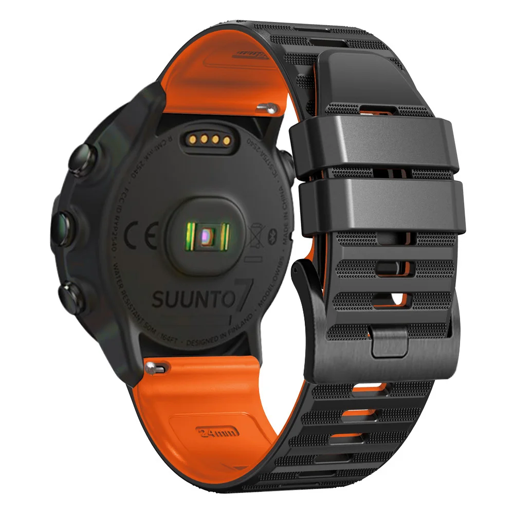 Premium Sports Silicone Watch Strap for Smartwatches - Enhanced Comfort and Style