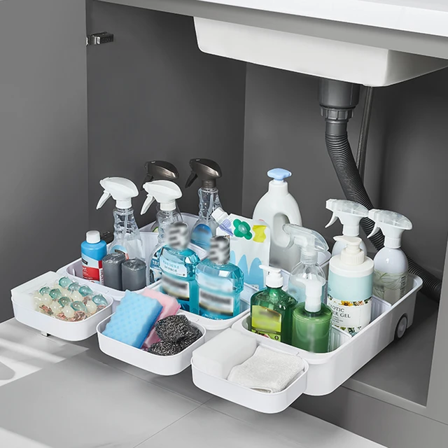 Cleaning Supply Caddy Pullout