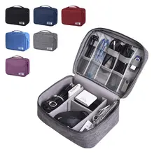 

Travel Cable Charger Bag Charger Wires Storage Pouch Portable USB Gadget Wire Machine Earphone Organizer Case Accessor Supplies