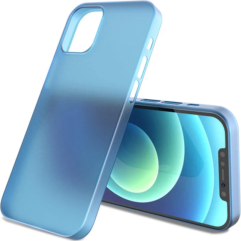 0 2 мм Сверхтонкий жесткий матовый пластиковый чехол для IPhone 11 12 Pro Max XS XR X 7 8 Plus SE 2020