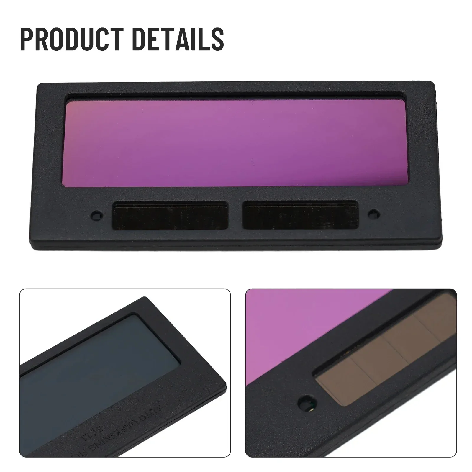 Solar Powered Auto Darkening Welding Helmet with Adjustable Shade LCD Face Shield for Arc Tig Mig Welding Protection