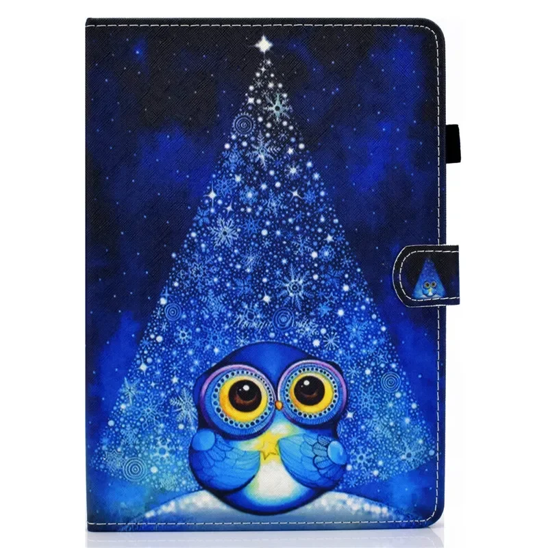 Premium Kids Protective Case for Galaxy Tab A8 2021 - Magnetic Wallet TPU Cover with Fun Print Design, 10.5 Inch