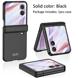 Rotating Hinge Protector Case with Full Body Protection for Honor magic v flip 2 (Black)