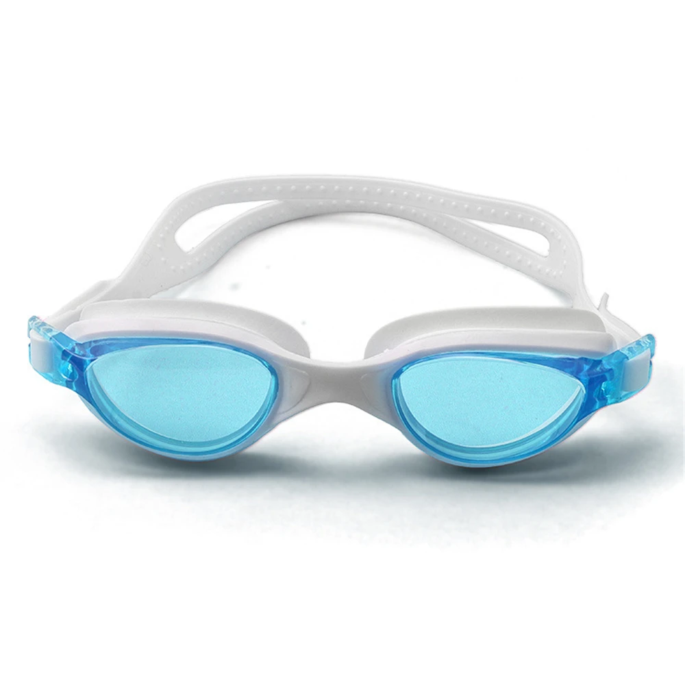 Swimming goggles Professional Adult Waterproof Fog-proof Racing Men Women Cool Silver Plated Swimming glasses antifog