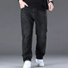 Jeans for Men Big Size 28-50 Denim Fabric Large Size Pants for Fat People 45-150kg Jeans Hombre Wide Leg Jeans Pantalon Homme 4