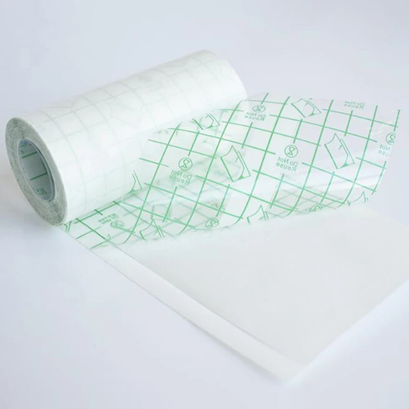 1Roll PU Bath Waterproof Adhesive Wound Dressing Medical Fixation Tape Bandage medical wound dressing