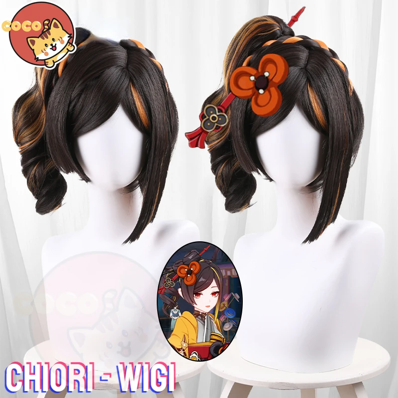 

Genshin Impact Chiori Cosplay Wig Game Genshin Impact Cosplay Wig Chiori Cosplay Long Special Color Mixing Wig